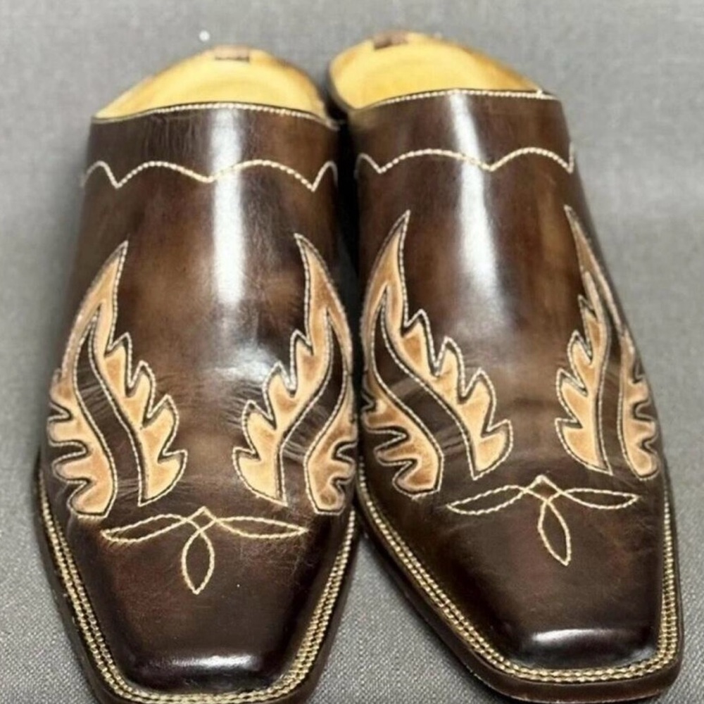 Charlie 1 Horse made by Lucchese Mule Boots size 9.5 - Picture 4 of 5